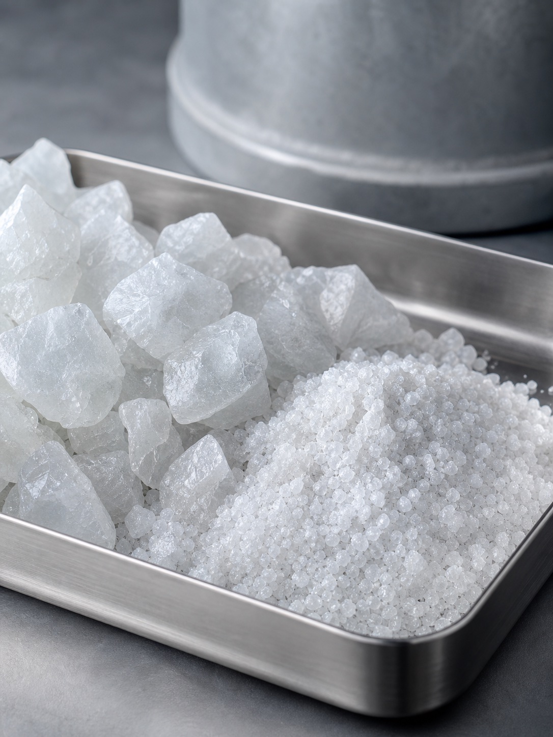 Cryolite mineral material