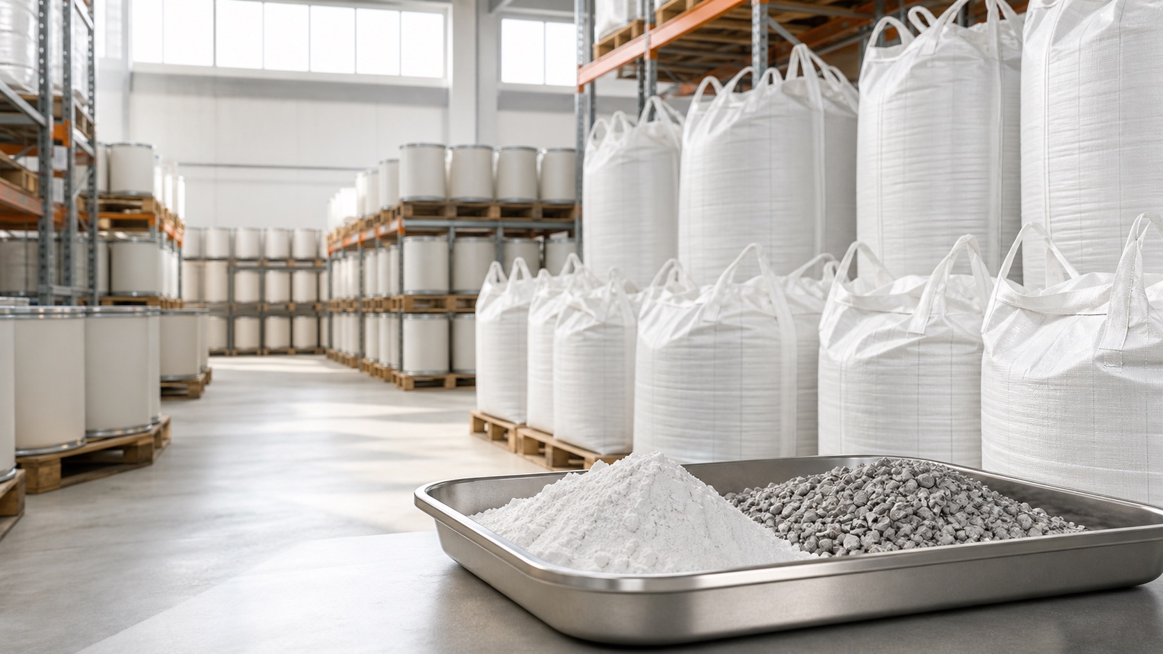 Industrial materials warehouse supply